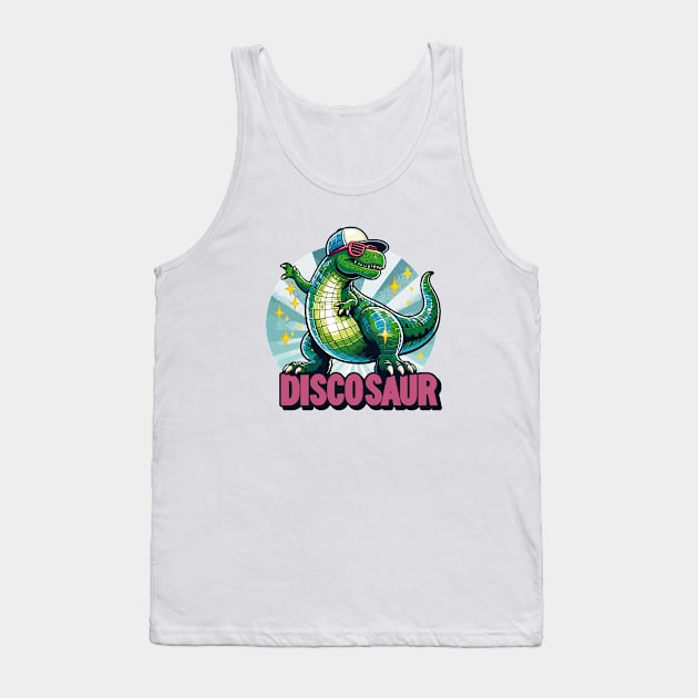 Discosaur Tank Top by katzura